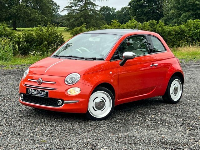 Fiat 500 1.2 Anniversario Hatchback Red