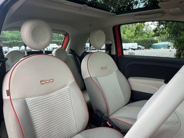 Fiat 500 1.2 Anniversario Hatchback Red #5