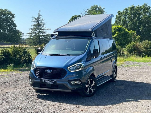 Ford Transit Custom 340 Nugget L2h1 Ecoblue BX73VDE Blue