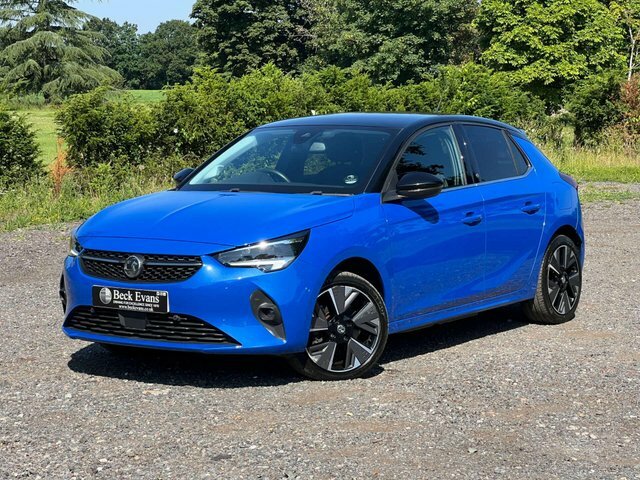 Vauxhall Corsa Electric Blue