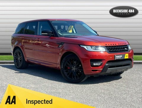 Land Rover Range Rover Sport 3.0 Range Rover Red