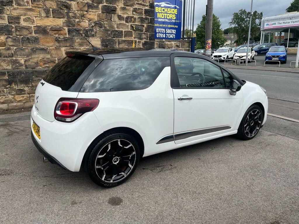 Citroen DS3 Hatchback 1.6 E-hdi Airdream Dstyle Plus Euro 5 S White #4