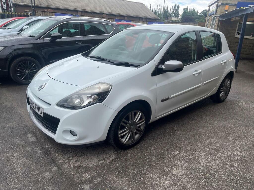 Renault Clio Hatchback 1.2 Dynamique Tomtom Euro 5 201212 CE12FWU White #3