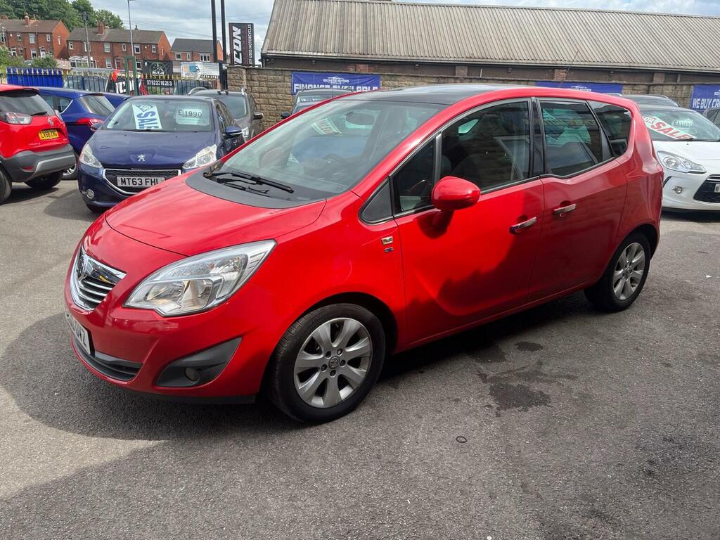 Vauxhall Meriva Mpv 1.4 16V Se Euro 5 201160 Red #4