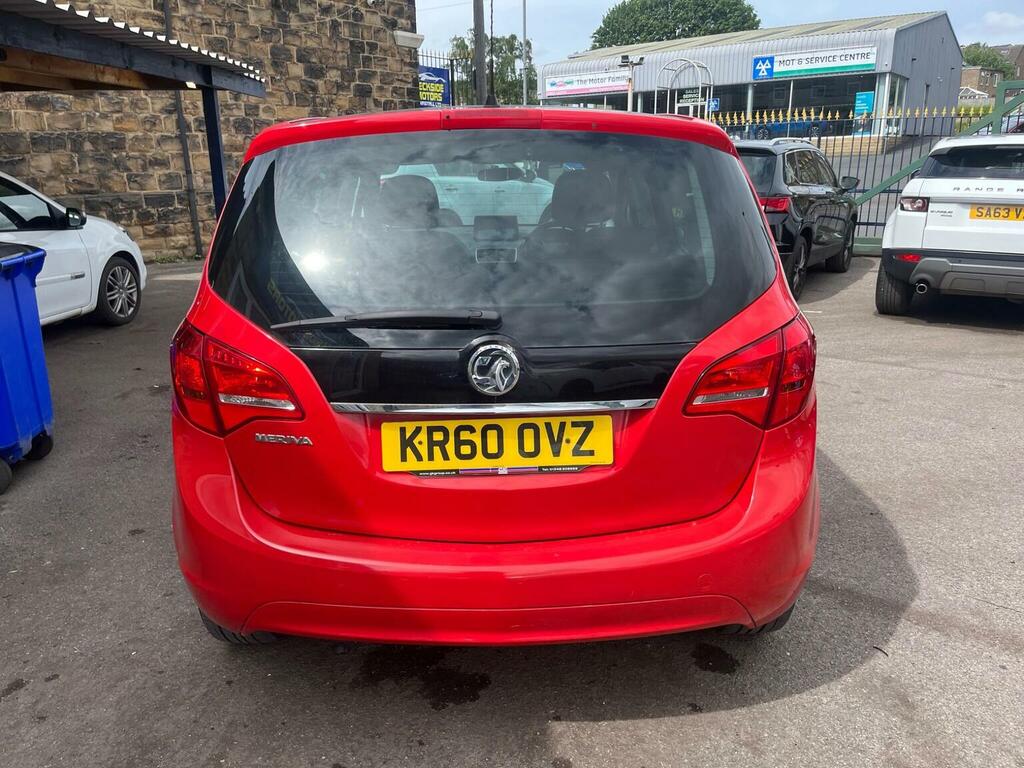 Vauxhall Meriva Mpv 1.4 16V Se Euro 5 201160 Red #3