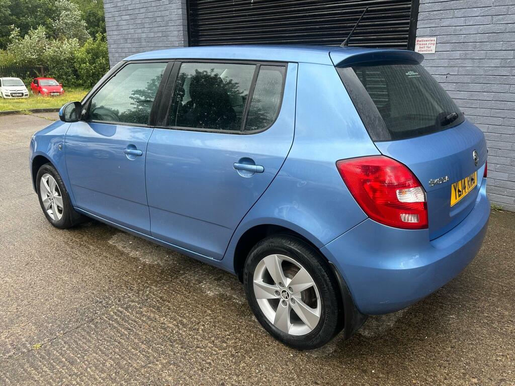 Skoda Fabia Se Blue #4