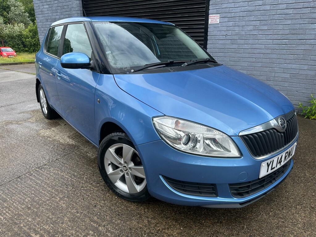 Skoda Fabia Se Blue