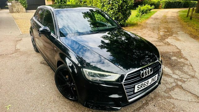 Audi A3 1.0 Tfsi 30 S Line Sportback Eur SR69JNO Black #3
