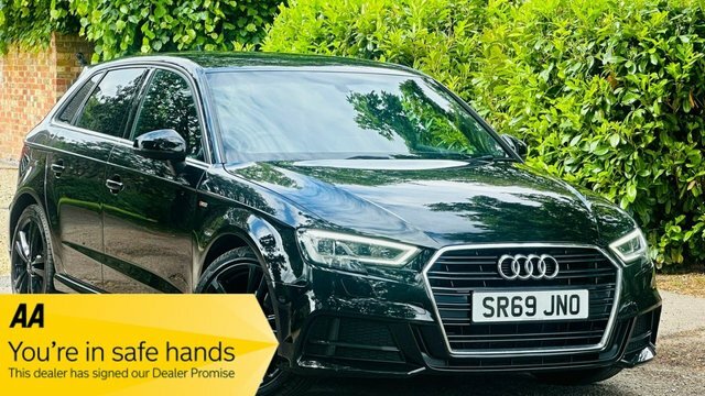 Audi A3 1.0 Tfsi 30 S Line Sportback Eur Black