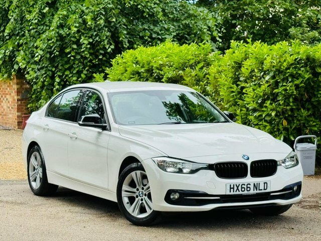 BMW 3 Series 2.0 320I Sport Saloon Euro 6 S S White #3
