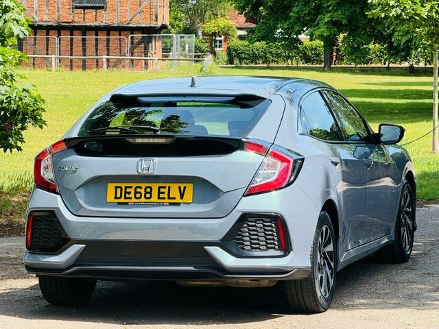 Honda Civic 1.0 Vtec Turbo Se Hatchback Cvt Euro 6 DE68ELV Grey #6