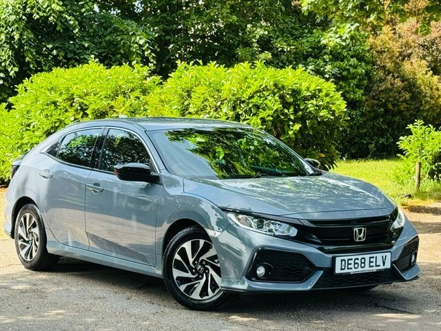 Honda Civic 1.0 Vtec Turbo Se Hatchback Cvt Euro 6 DE68ELV Grey #3
