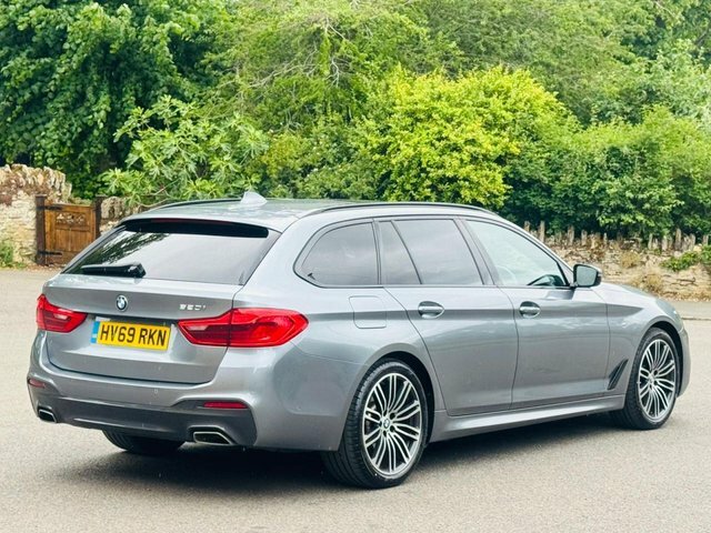 BMW 5 Series 2.0 520I Gpf M Sport Touring Euro HV69RKN Blue #6