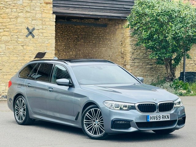 BMW 5 Series 2.0 520I Gpf M Sport Touring Euro HV69RKN Blue #3