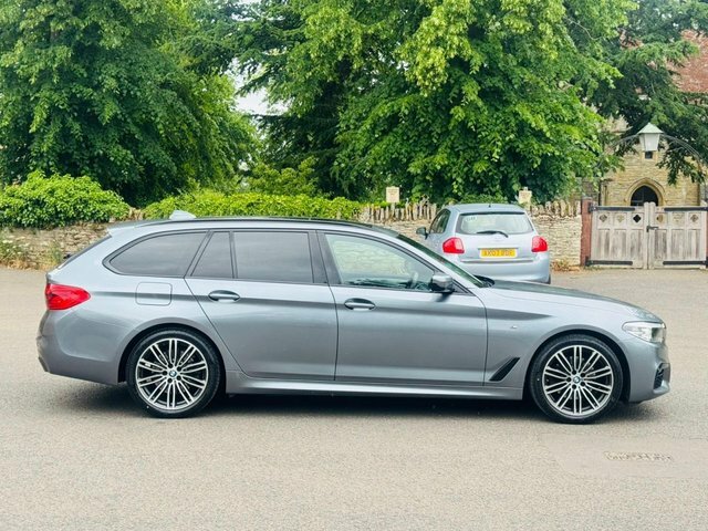 BMW 5 Series 2.0 520I Gpf M Sport Touring Euro HV69RKN Blue #5