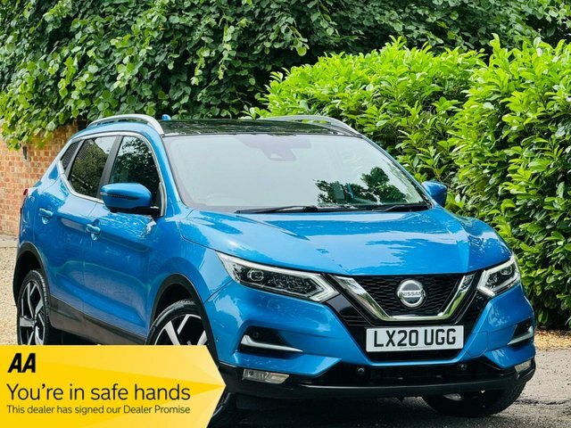 Nissan Qashqai 1.3 Dig-t Tekna Suv Dct Euro 6 S LX20UGG Blue