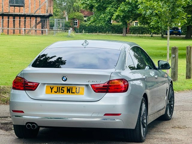 BMW 4 Series Gran Coupe 3.0 430D Luxury Hatchback Euro 6 Silver #5