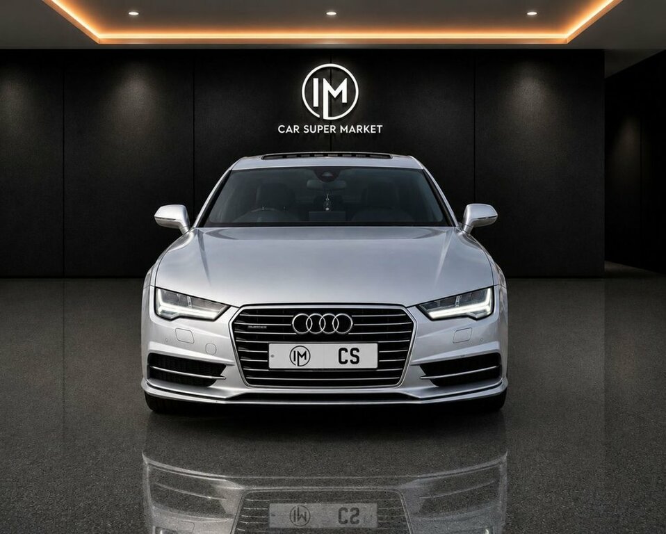 Audi A7 3L S Line Silver