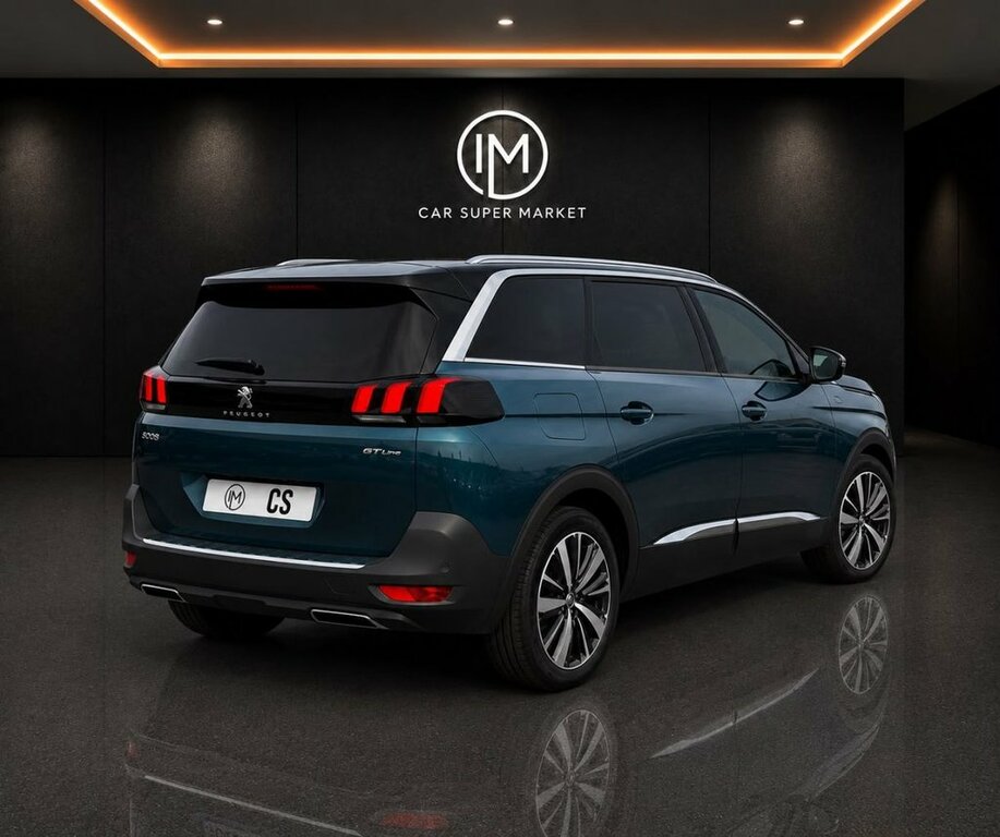 Peugeot 5008 1.5L Gt Line Premium LS69HDO Green #4