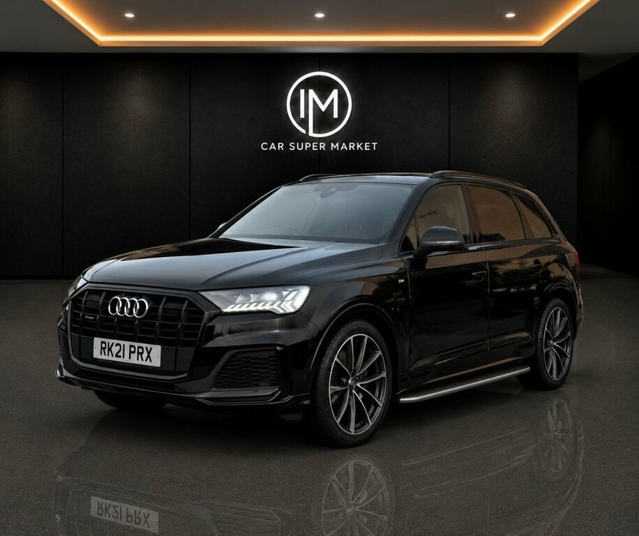 Audi Q7 3L Black Edition Black #6