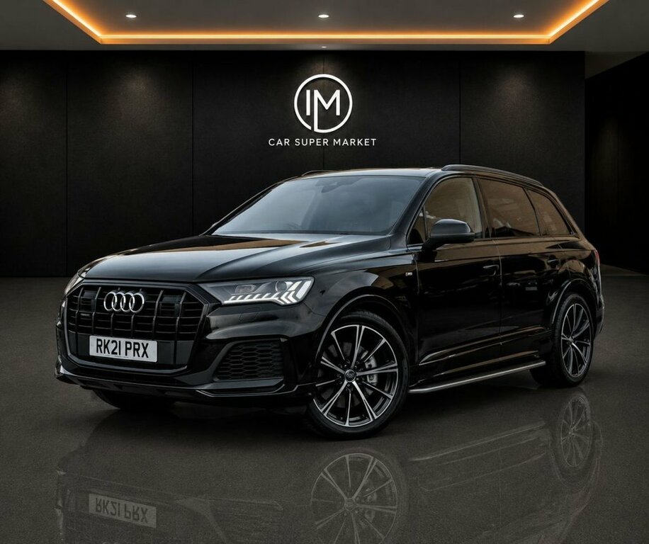 Audi Q7 3L Black Edition Black #3