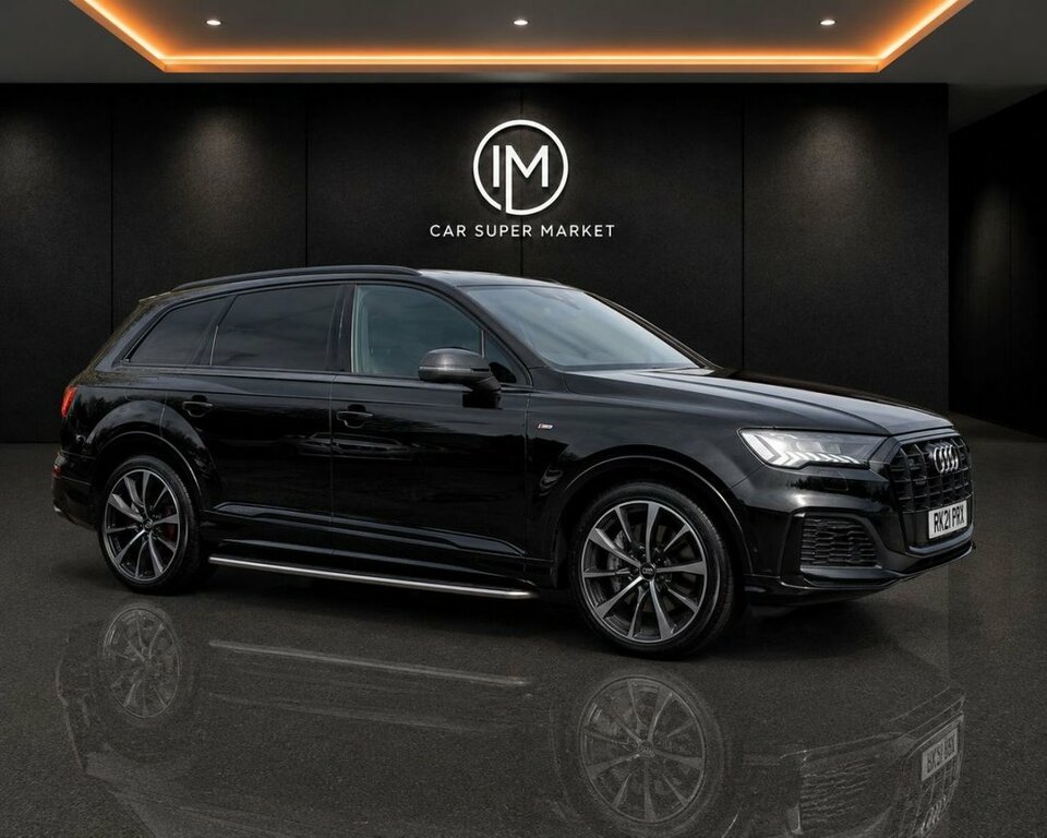Audi Q7 3L Black Edition Black #4