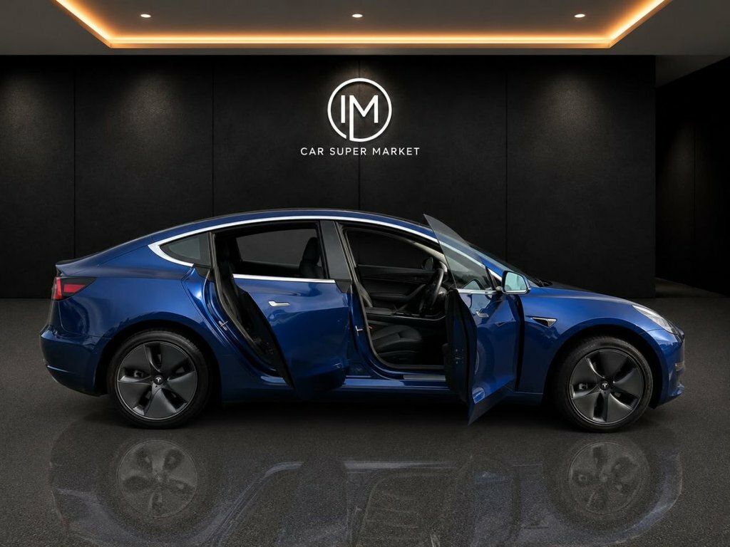 Tesla Model 3 Saloon LC69YBS Blue #4
