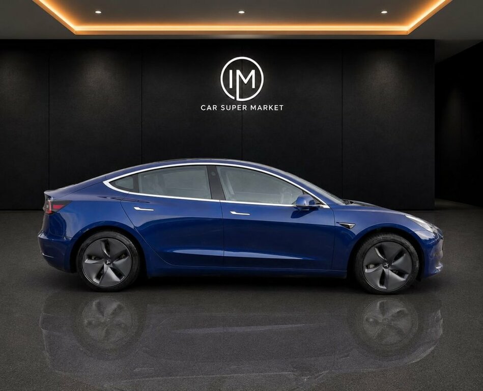 Tesla Model 3 Saloon LC69YBS Blue #6