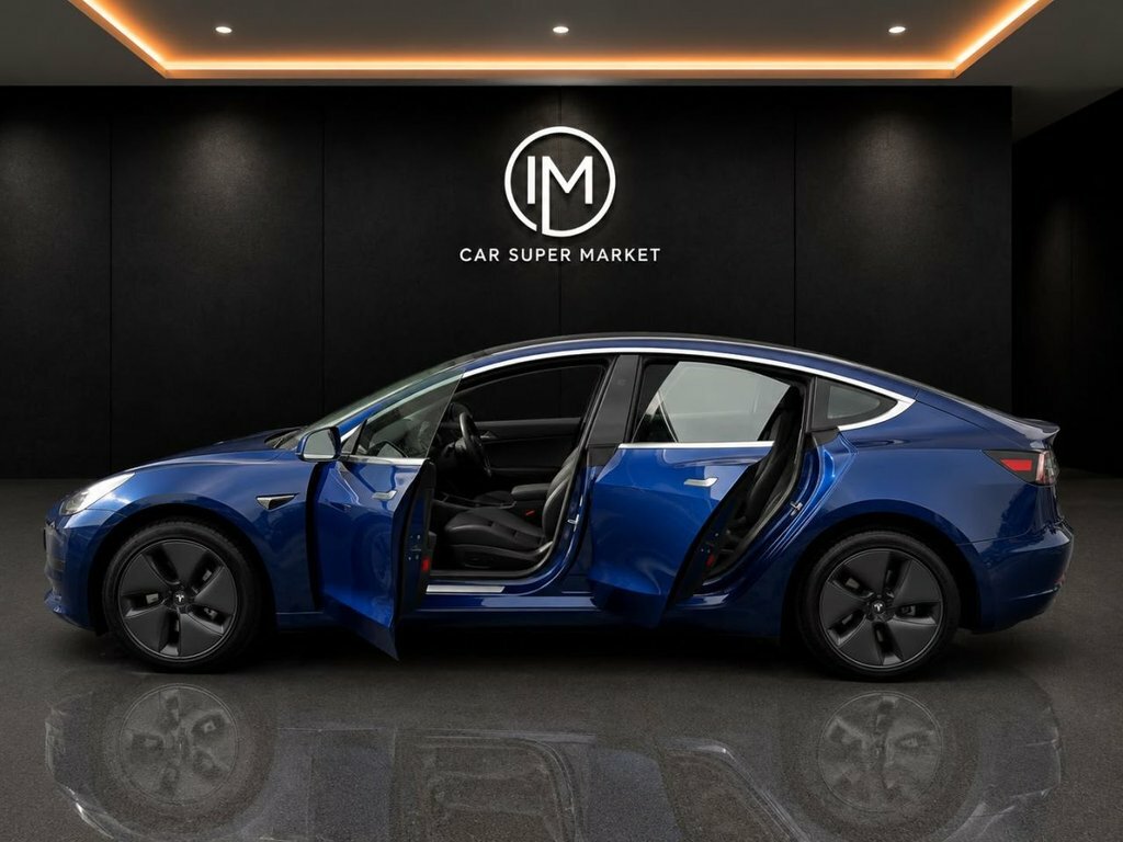 Tesla Model 3 Saloon LC69YBS Blue #5