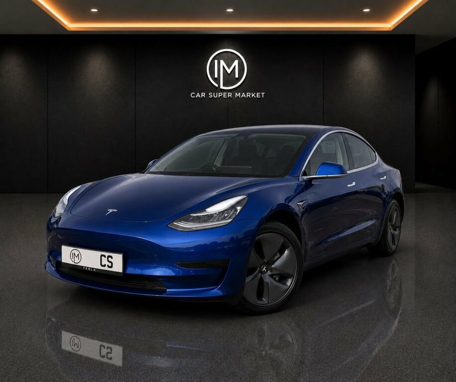 Tesla Model 3 Saloon LC69YBS Blue #3