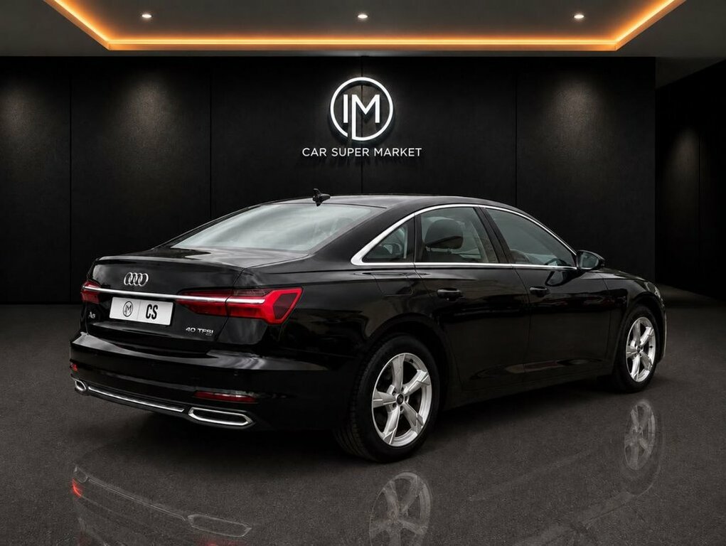 Audi A6 Saloon Sport Black #10
