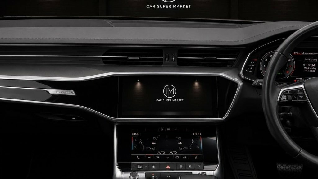 Audi A6 Saloon Sport Black #13