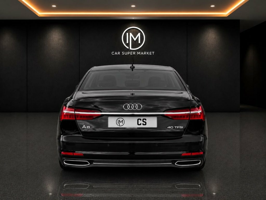 Audi A6 Saloon Sport Black #28