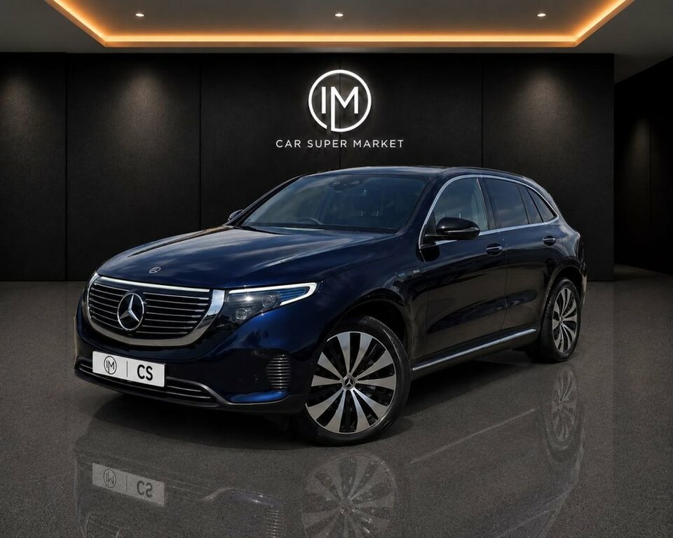 Mercedes-Benz EQC Suv Blue #3