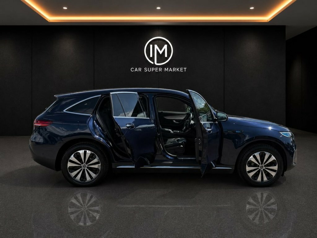 Mercedes-Benz EQC Suv Blue #5