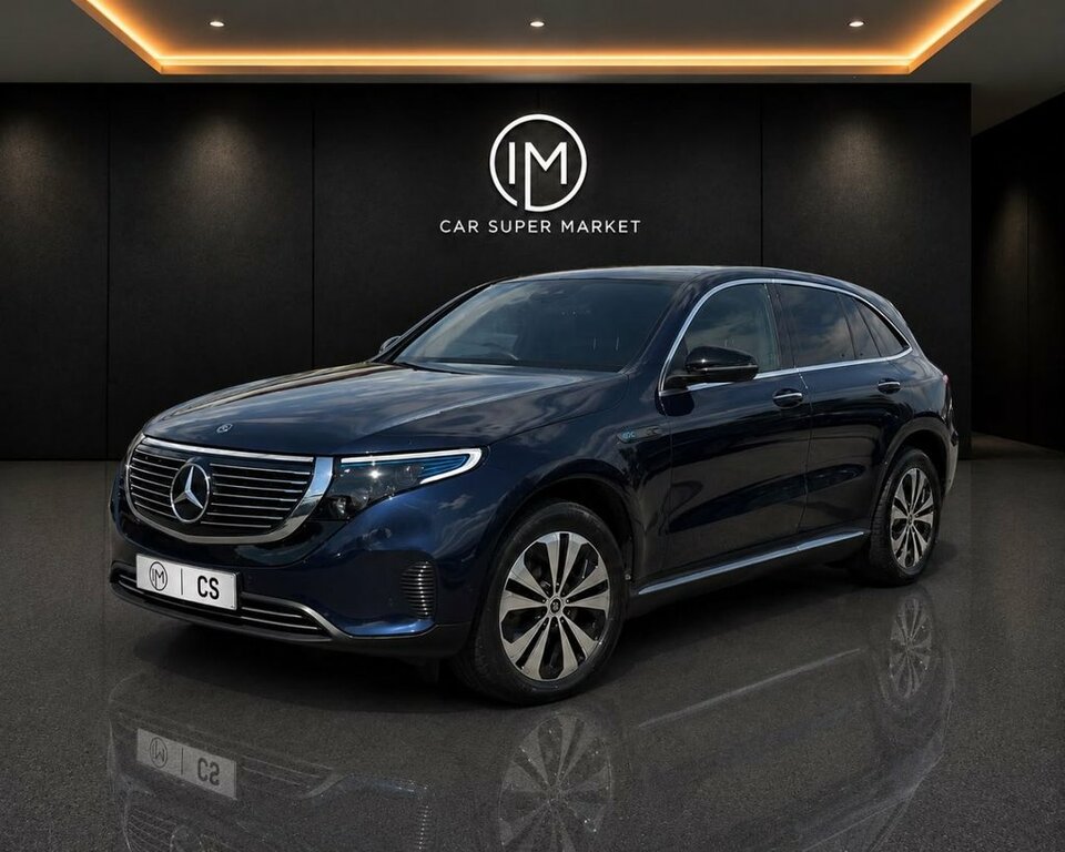 Mercedes-Benz EQC Suv Blue #4
