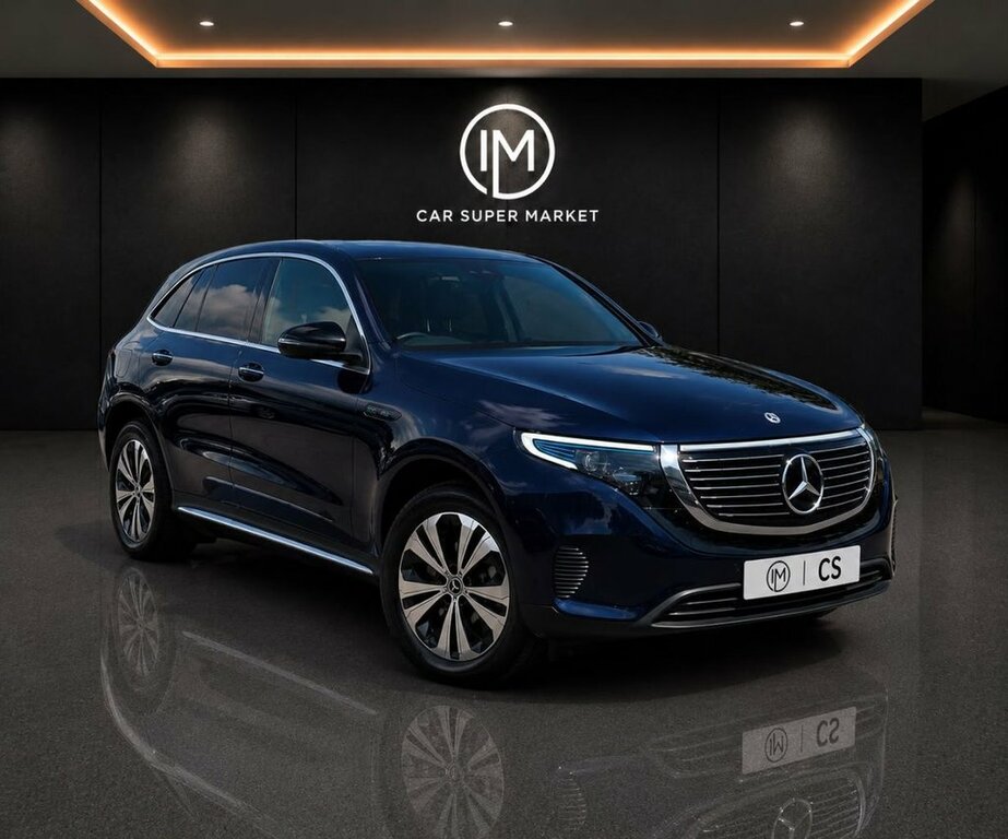 Mercedes-Benz EQC Suv Blue #2