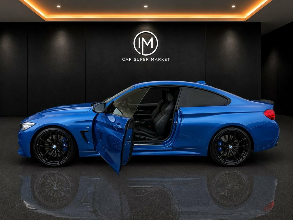 BMW 4 Series Gran Coupe 3L M Sport MA66PZZ Blue #5