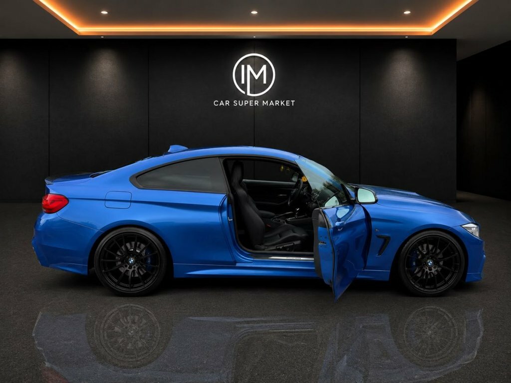 BMW 4 Series Gran Coupe 3L M Sport MA66PZZ Blue #4