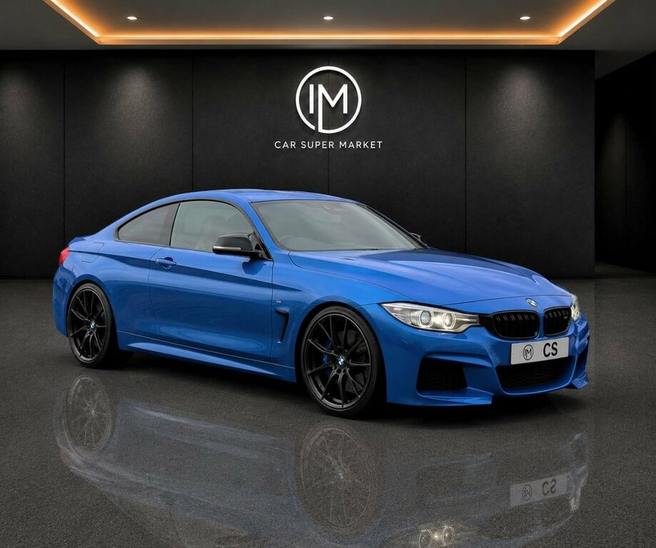 BMW 4 Series Gran Coupe 3L M Sport MA66PZZ Blue #6