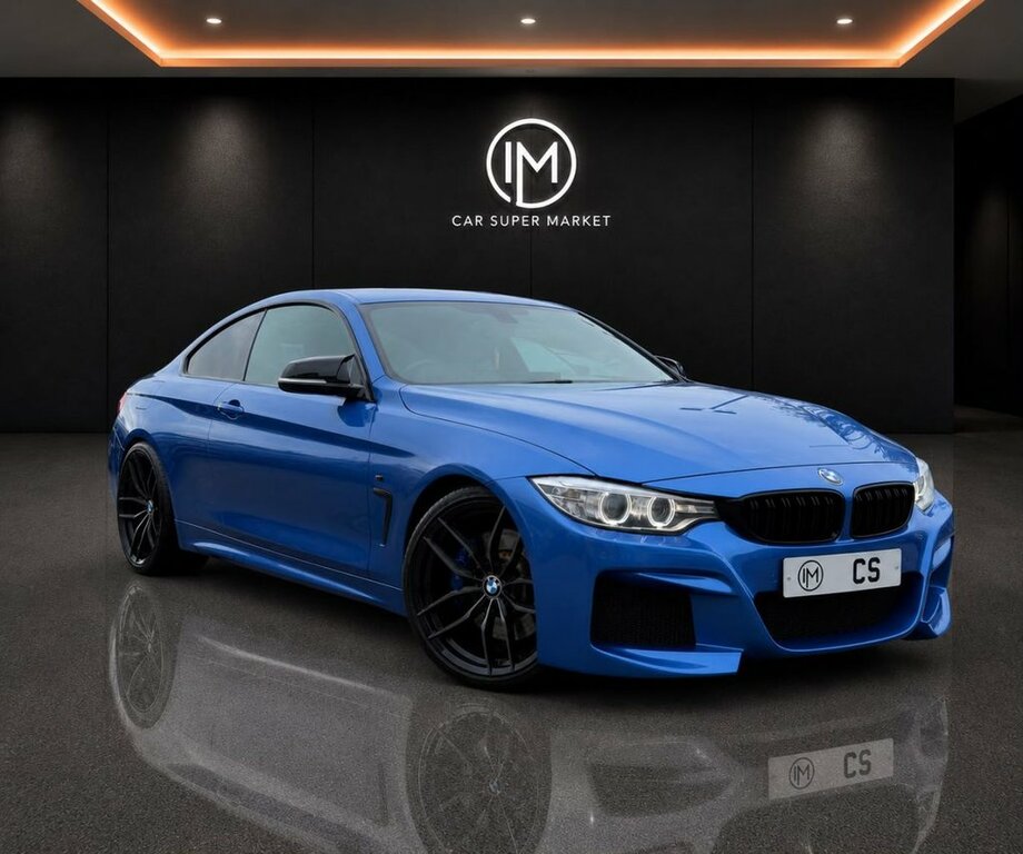 BMW 4 Series Gran Coupe 3L M Sport Blue #2