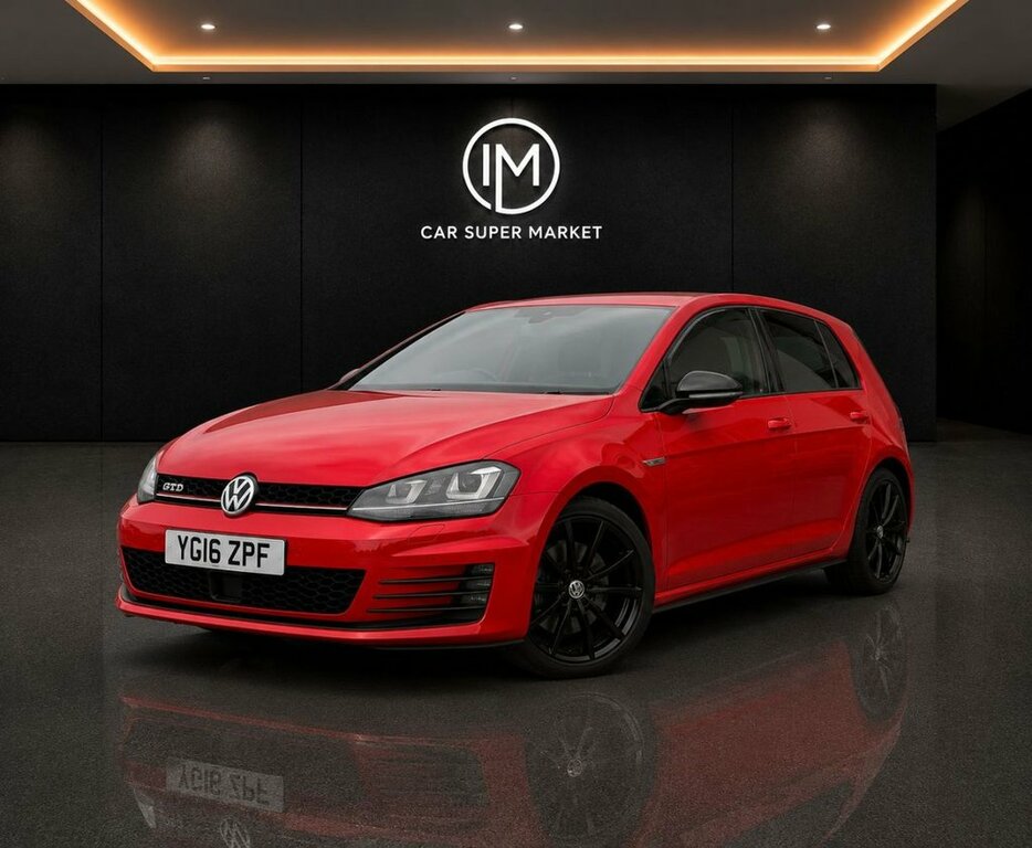 Volkswagen Golf 2L Gtd Red #2