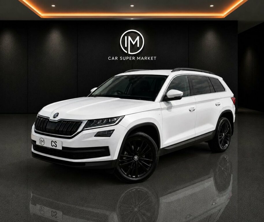 Skoda Kodiaq 2L Se L White #3