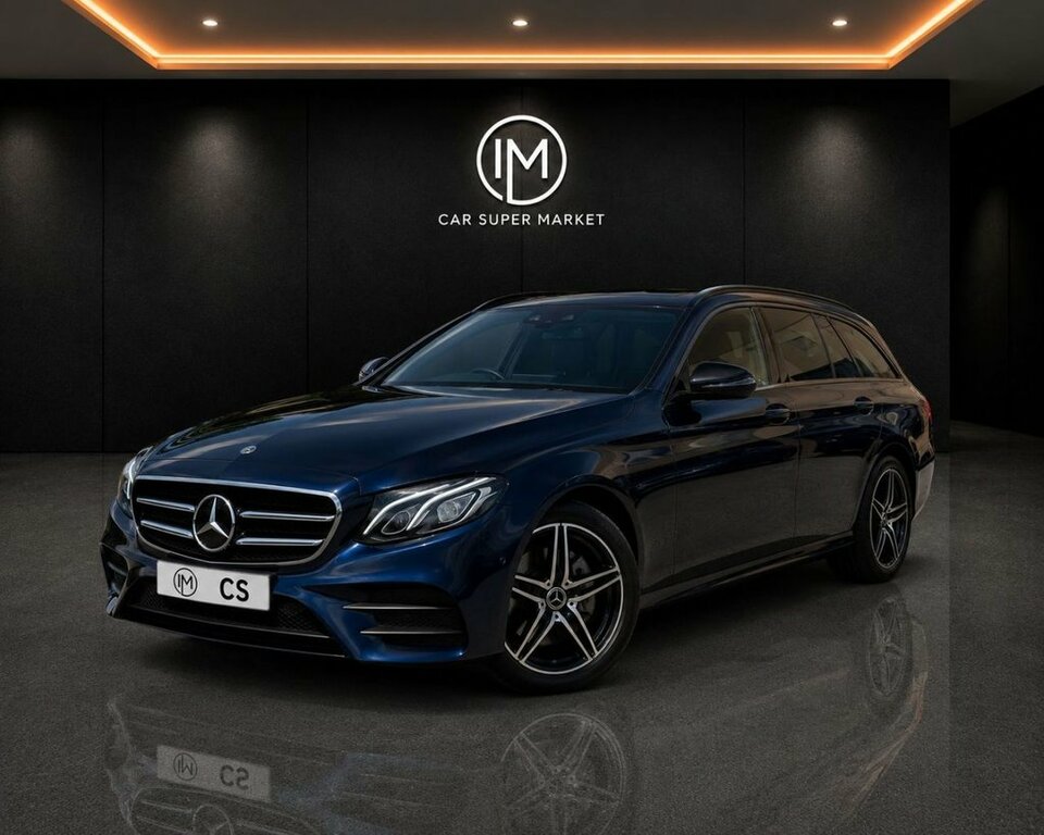 Mercedes-Benz E Class 2L Amg Line Blue #3