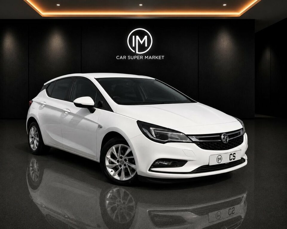 Vauxhall Astra 1.6L Tech Line Nav White #2