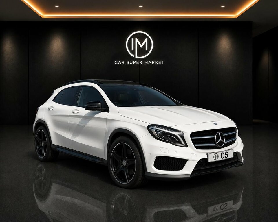 Mercedes-Benz GLA Class Gla 200 D Amg Line White #9