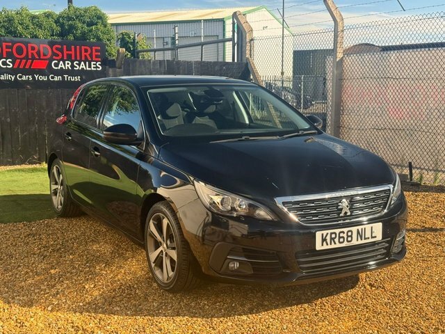Peugeot 308 1.5 Bluehdi Allure Hatchback Eur KR68NLL Black #6