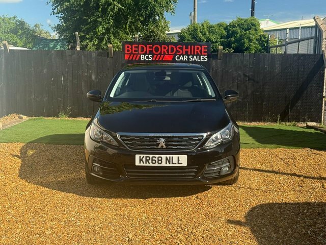 Peugeot 308 1.5 Bluehdi Allure Hatchback Eur KR68NLL Black #4