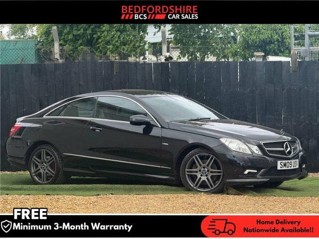 Mercedes-Benz E Class 3.0 E350 Cdi V6 Blueefficiency Sport Coupe Die Black