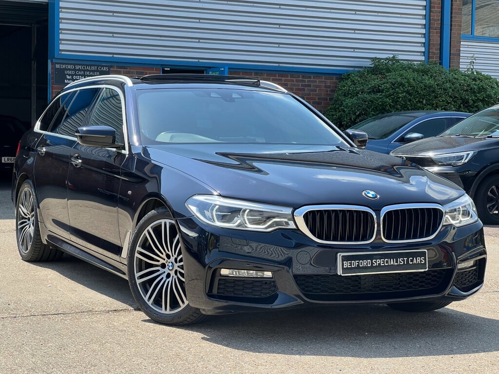 BMW 5 Series 2.0 520D M Sport Touring Xdrive Eu Black
